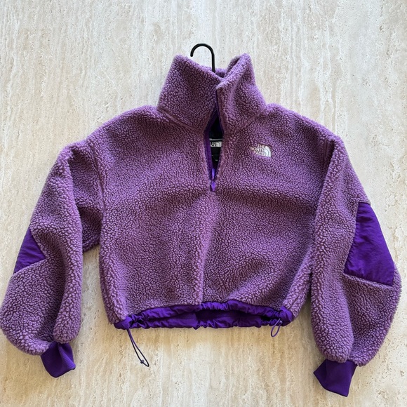 The North Face Cozy Purple Pullover - Picture 3 of 4
